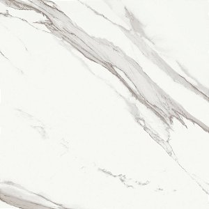 Piso Porcelanato - Roca - Coleção Calacata Light - Polido - Cinza - 7 mm - 120 X 120 - 2,85 m2