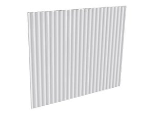 Painel Ripado - Santa Luzia - Duna Branco