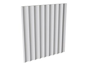 Painel Ripado - Santa Luzia - Waves 155 Branco