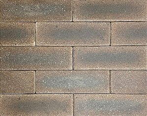 Porcelanato - Gabriella -  Brick Cement Mate+Granilha  -7X22cm - 0,96 m2