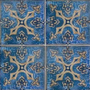 Porcelanato - Gabriella -  Spanish Brilho  - 15,2 X 15,2 - 1,11 m2