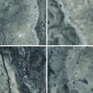 Porcelanato - Gabriella -  Onix Green Brilho  - 15,2 X 15,2 - 1,02 m2