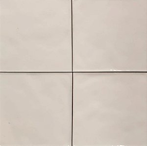 Porcelanato - Gabriella -  Relevo Giz Branco - 15,2 X 15,2 - 1,02 m2