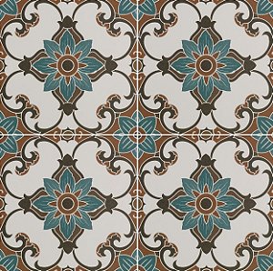 Porcelanato Decorado - Gabriella - Marrocos  Granilhado - 20,2 X 20,2 - 1,47 m2