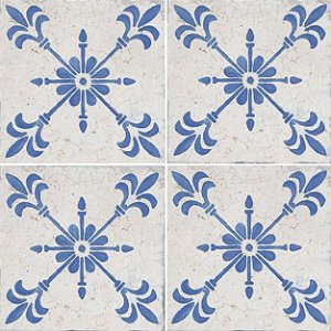 Porcelanato Decorado - Gabriella - Portuguesa Mate 324 - 20,2 X 20,2 - 1,47 m2