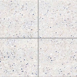 Porcelanato - Gabriella -  Terrazzo White - 20,2 X 20,2 - 1,47 m2