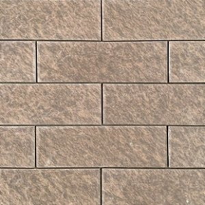 Porcelanato - Sense Decor - Brick Stone Brown - 7x22 - 0,96 m2
