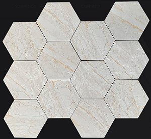 Porcelanato - Sense Decor - Marmi Oro - 17x19,5 - 1,00 m2