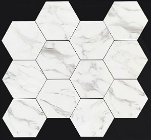 Porcelanato - Sense Decor - Calacata WH - 17x19,5 - 1,00 m2