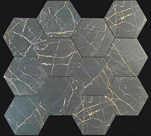 Porcelanato - Sense Decor - Pulpis Gold - 17x19,5 - 1,00 m2