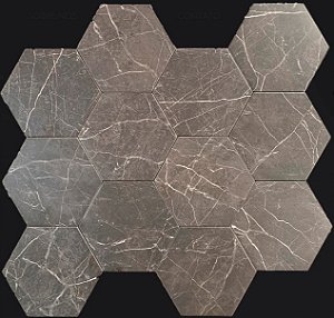 Porcelanato - Sense Decor - Pulpis Brown - 17x19,5 - 1,00 m2
