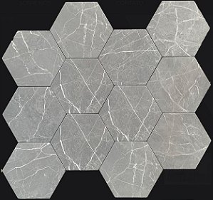 Porcelanato - Sense Decor - Pulpis Gray - 17x19,5 - 1,00 m2