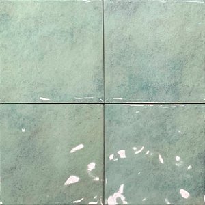 Porcelanato - Sense Decor - Nuvola Lux Verdi - 15 X 15 - 1,02 m2