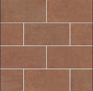Porcelanato - Sense Decor - Cimento Terra cota - 14 X 28,5 - 0,90 m2