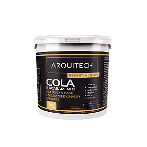 Cola Adesivo para Rodapé - Arquitech - 1kg