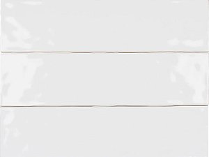 Piso Porcelanato - Incepa - Coleção Artesano - White Ice - Brilhante - RV - 7,3 mm - 7,7X30,5cm - 1,18 m2