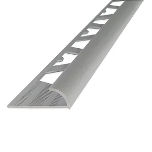 Guardacanto - Atrim - Arco - Cromo Fosco - Alumínio - 7 x 7 mm - 2,5m linear