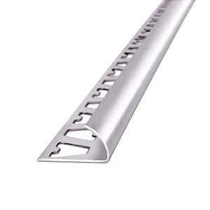 Guardacanto - Atrim - Quadra Stone - Níquel - Alumínio - 10 x 10 mm - 2,5m linear