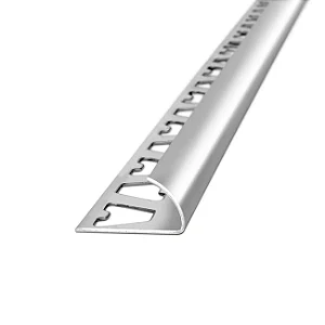 Guardacanto - Atrim - Arco - Cromo Brilhante - Alumínio - 6 x 10 mm - 2,5m linear