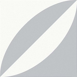 Revestimento - Atlas - Elipse Cinza - 20x20 cm - 1,29 m2