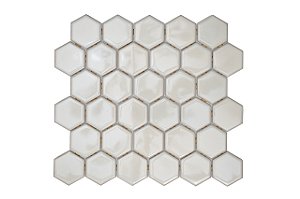Pastilha de Porcelana - Atlas - Drop System - Cairu - Hexagonal 5 cm - 1,09 m2