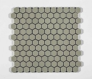 Pastilha de Porcelana - Atlas - Drop System - Aveiro - Hexagonal 2,65 cm - 1,43 m2