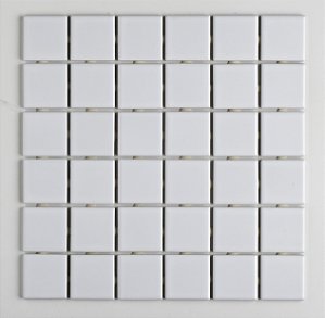 Pastilha de Porcelana - Atlas - Drop System - Branco - 5 x 5 cm - 1,41 m2