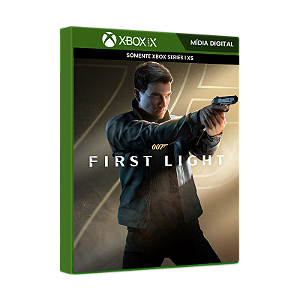 007 First Light Xbox Series X|S Mídia Digital