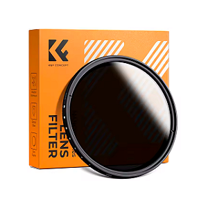 Filtro de Lente K&F Concept ND2-400 Variavel 82mm
