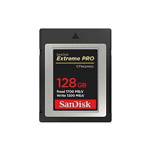 Cartão Memória Sandisk 128gb CF Express Tipo B Extreme Pro