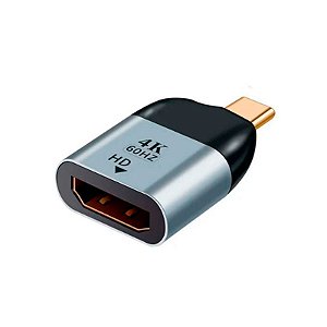 Adaptador Com Entada HDMI Saída USB C 4K 60Hz