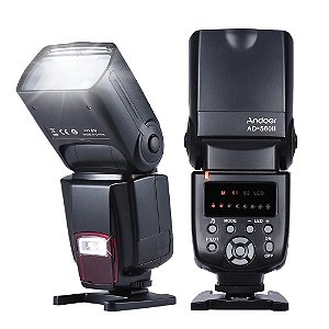Flash Speedlite Andoer AD-560 II Câmera DSLR Universal