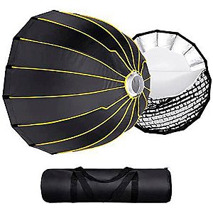 Softbox Parabolica Beauty Dish Greika 105CMS Com Grid + Bag