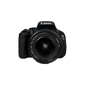 Câmera Canon T3i + Lente Seminova Canon EF-S 18-55mm ii