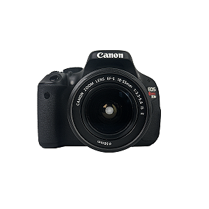 Câmera Canon T3i + Lente Seminova Canon EF-S 18-55mm ii