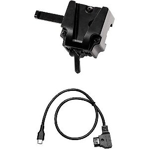 Adaptador V-Mount COLBOR + Cabo D-Tap V-Mount Para Tipo C
