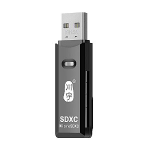 Leitor De Cartão De Memória SD e Micro SD 2.0