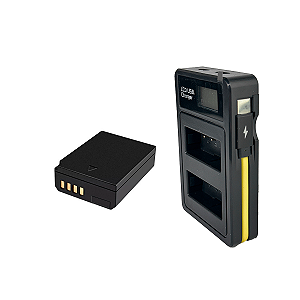 Kit 1 Bateria Mamen Lp-e10 + Carregador T3 T5 T6 T7