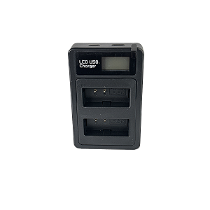 Carregador Duplo Mamen Lp-e10 Usb Canon T2 T3 T4 T5 T6 T7