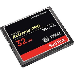 Cartão De Memória CF Sandisk Extreme Pro 32gb 160mb/s