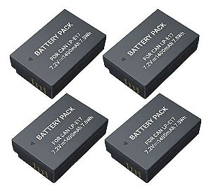 Kit 4 Bateria Mamen Lp-e17 T6s T6i T7i Sl2 Sl3 M3 M5 M6