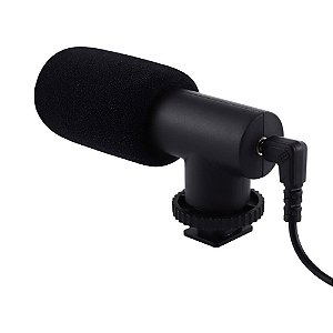 Microfone Direcional Condensador Para Câmeras DSLR