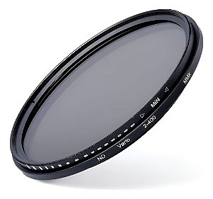 Filtro ND Variavel ND2-ND400 DHD 72MM - Pronta entrega NFe