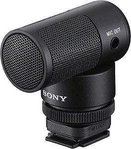 Microfone Sony Vlogger Shotgun Para Camera ECM-G1 NFe