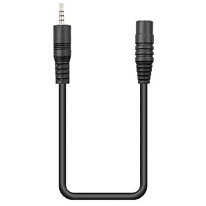 Adaptador Microfone 3.5mm Para 2.5mm SR-25C35 Para Câmeras