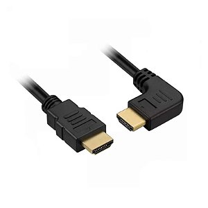 Cabo HDMI 1.8 Metros 4K em L 90° Graus - LE-6625 It Blue