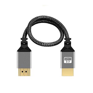 Cabo HDMI Para HDMI De 30cm Para 4K 60hz Nailon