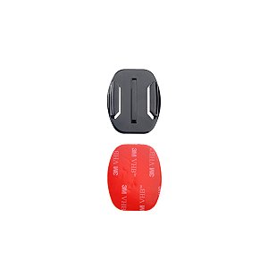 Suporte Base De Encaixe GoPro Plano + Adesivo Dupla Face 3M