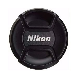 Tampa Frontal De Objetiva, Lente Diametro 52mm Logo Nikon