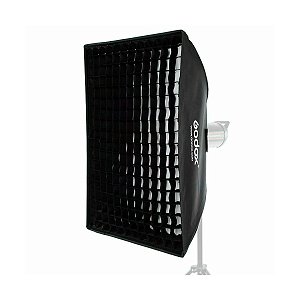Softbox Bowens Godox Com Grid Colmeia 60x90cm Para Flash Tocha